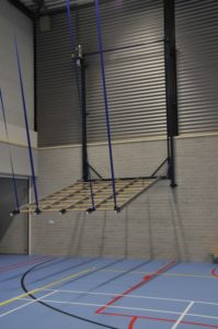 Klimrek obstakelvrij onderuit