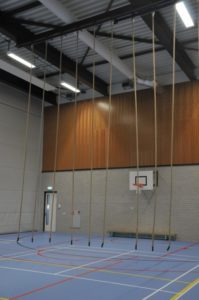 Klimtouw installatie