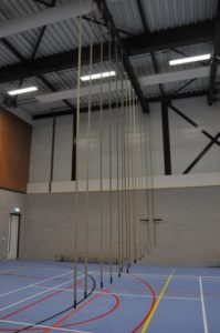 Klimtouw installatie