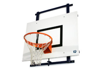 Basketbalinstallatie wandbord
