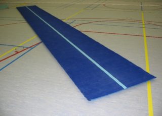 Lange gym mat 10 meter